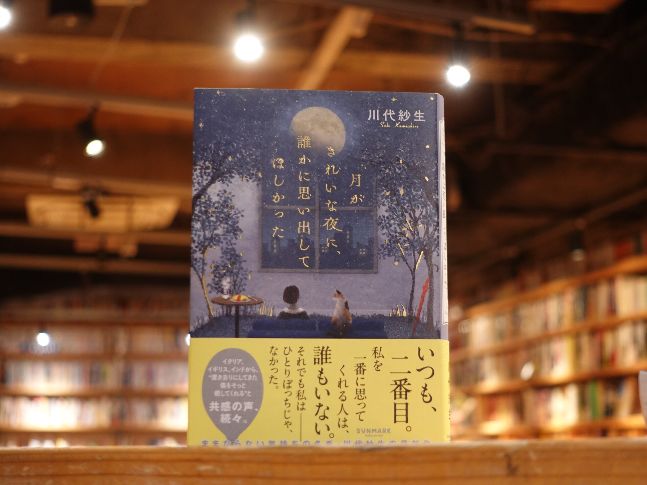 月がきれいな夜に、誰かに思い出してほしかった